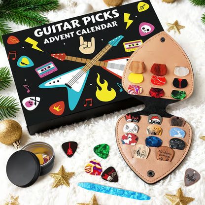 🎁Christmas Gift 50% OFF🎸Guitar Picks Advent Calendar 2025