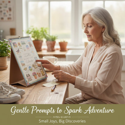 Inspiring 2026 Bucket List Wall Calendar