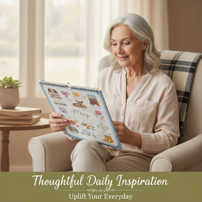 Inspiring 2026 Bucket List Wall Calendar